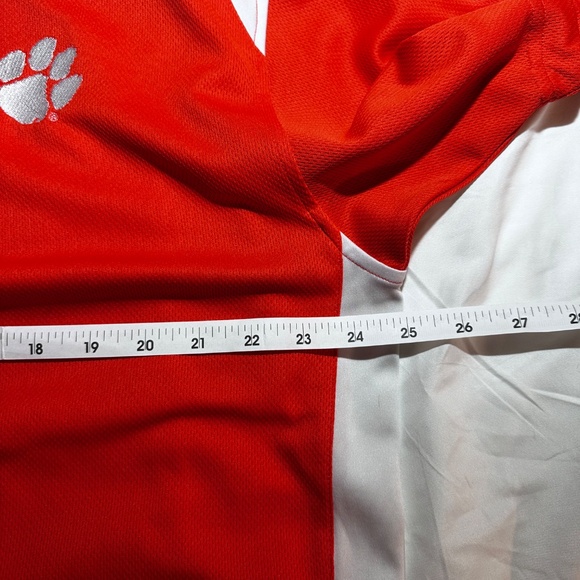 Clemson polo with white shoulder insert - Picture 6 of 7